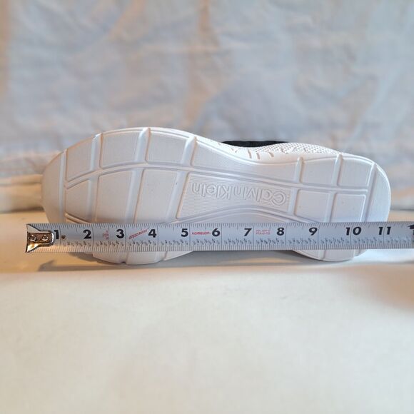 Calvin Klein KC Cecyle Black White Sneaker Athletic Shoe Women's 9.5M New In Box - Picture 4 of 15